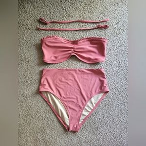 High-waisted "vintage" style bikini, S/M